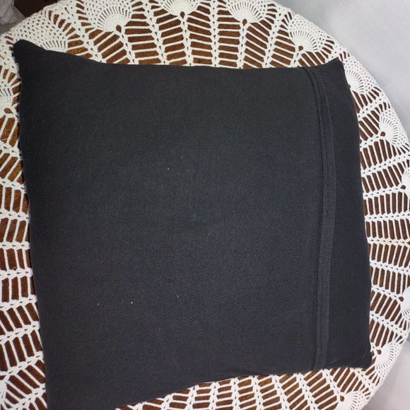 Rag Frog Revival Throw pillow cover  Up-cycled from a T-shirt size 14"x14" - Picture 3 of 4